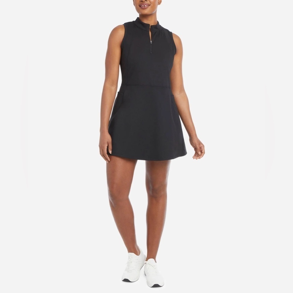 Danskin Blue Halter Neck Sleeveless Mini Sundress